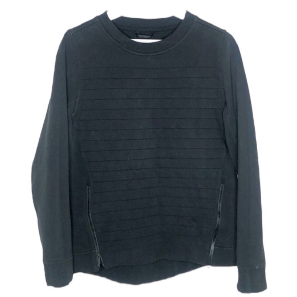 LULULEMON “Be True Crew” Quilted Pullover in Inkwell — missing size tag - Picture 3 of 6